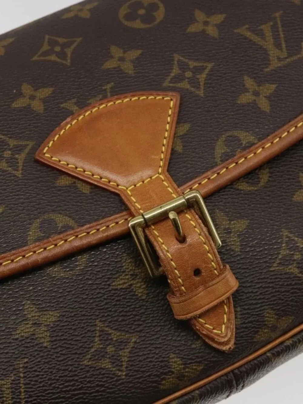 LOUIS VUITTON Monogram Sologne Shoulder Bag M42250 LV Auth fm5361